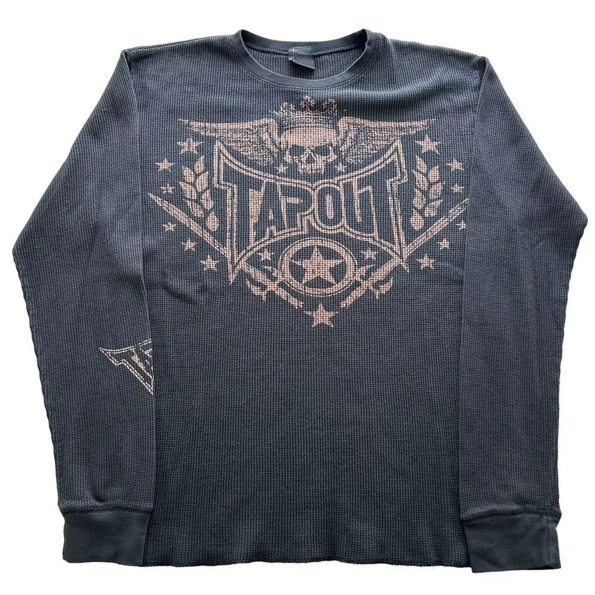 Y2K Classic Long Sleeves T Shirt Men Women Harajuku Retro Skull Graphic Print Oversized Tops Autumn T Shirt Goth Clothing