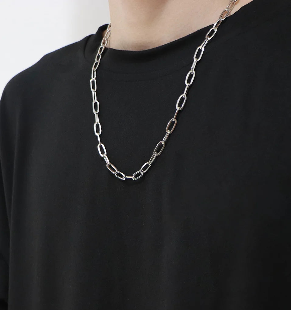 Multi-Layer Long Chain Necklace Punk Cross Pendant Necklace for Women Men Metal Chains Hip Hop Goth Jewelry Gifts Цепочка