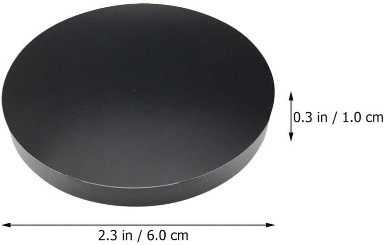 Black Obsidian Scrying Mirror Witch Altar Decor